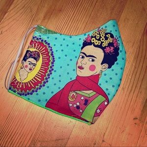 Handmade Face Mask Frida Khalo Alexander Henry